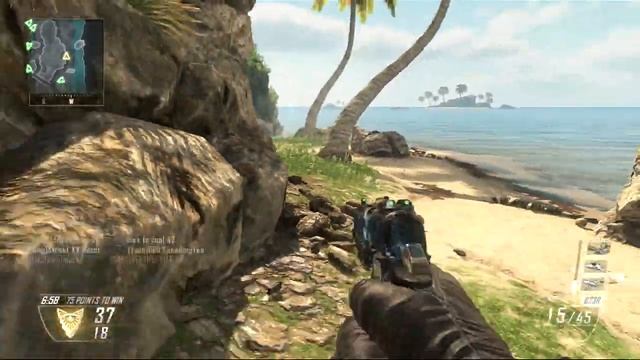 Black Ops 2 SMG Gameplay with Scorpion in Cove (Team Deathmatch) Ghost Camo смотреть онлайн