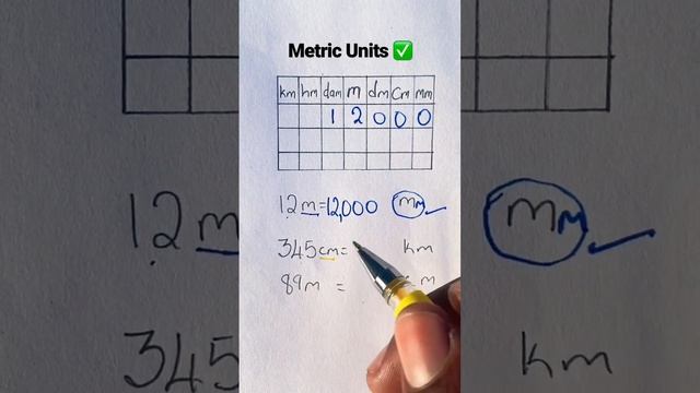 convert m, cm, mm and km | Metric units of length #length #lengths #math #maths #hack #learnonline смотреть онлайн