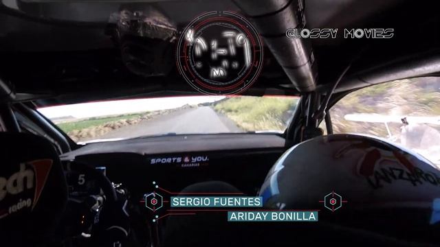 Onboard con Notas Sergio Fuentes - Ariday Bonilla Citroen C3 Rally2 Rally Villa de Teguise смотреть онлайн