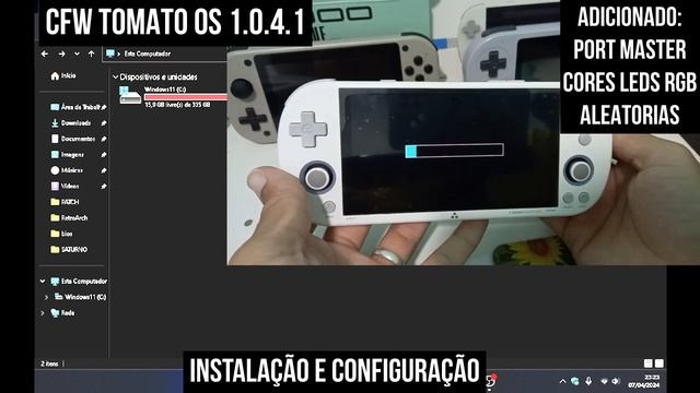 INSTALAÇÃO CFW TOMATO OS 1.0.4.1 TRIMUI SMART PRO #trimui #cfw смотреть онлайн