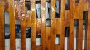 Отреставрировал своими руками люк для погреба