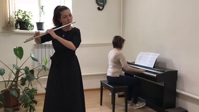 Бестыбаев - Романс для флейты и фортепиано смотреть онлайн