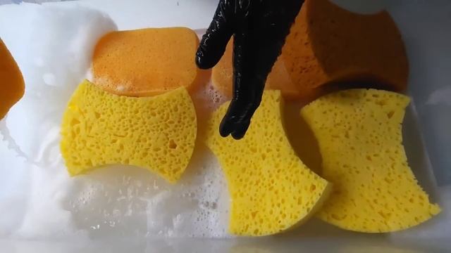 ASMR NEW SPONGES & PineSol ×4 Gallons+ Pinalen ×4 Bottles+ Ajax Powder