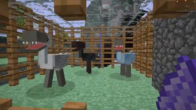 Minecraft Aether- How to breed,raise, and ride a moa смотреть онлайн