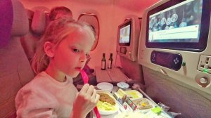 ВЛОГ Перелёт в  ОАЭ  Дубай Emirates Airbus A380-800