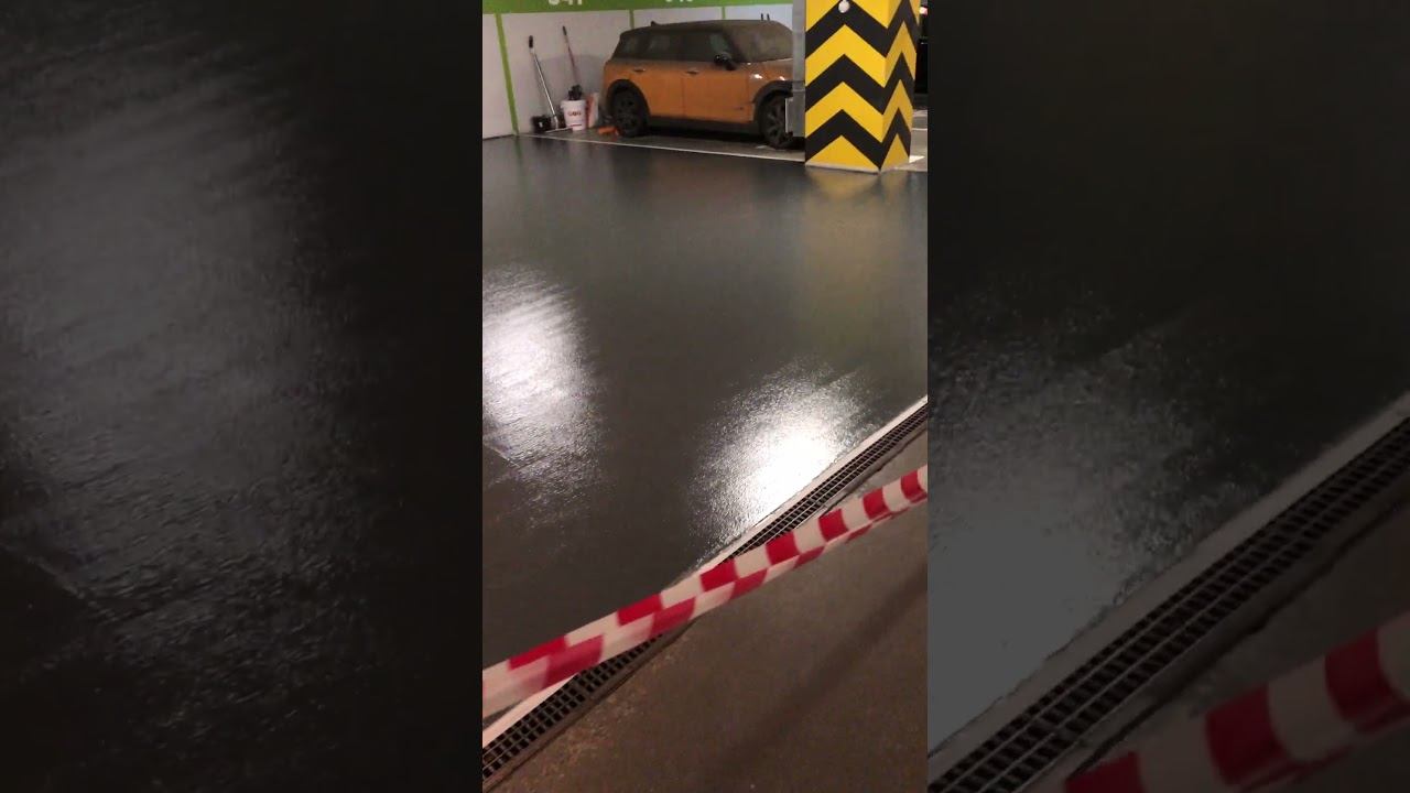 Устройство промышленных полов в подземном паркинге. смотреть онлайн