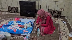 Intense conflict between Nemat and Hojjat. Hojjat entered the house from the top of the wall #deoor