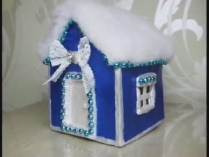 DIY Домик своими руками. Папье-маше. Мастер-класс \ Papier mache Camping \ Paper crafts