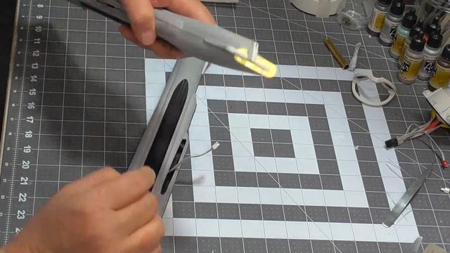 Build the 1/350 REFIT from Polar Lights part 6 смотреть онлайн