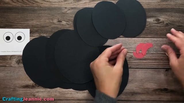 Spider Craft (Free Template) смотреть онлайн