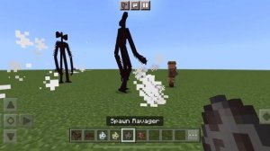 Siren head and pipe head ADDON in Minecraft PE
