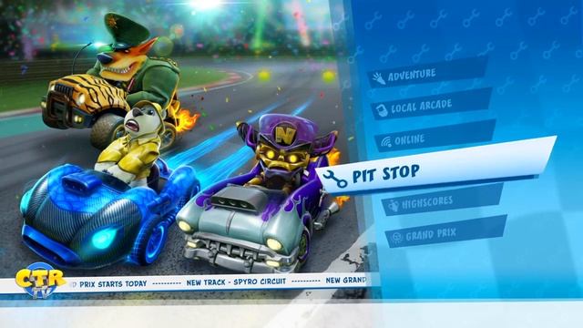 EVERYTHING NEW IN THE SPYRO AND FRIENDS GRAND PRIX! | Crash Team Racing Nitro Fueled смотреть онлайн