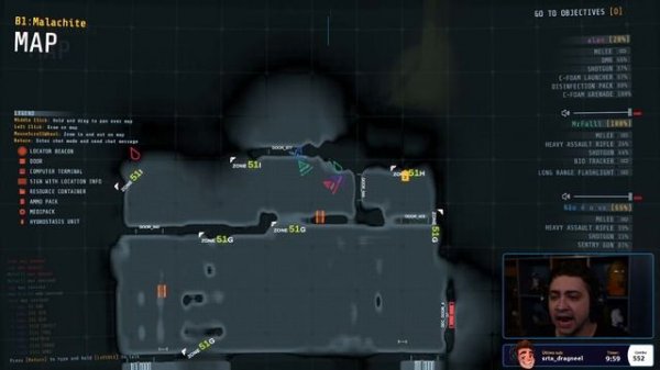 alanzoka jogando GTFO com mrfall, vx e cap - Parte 4