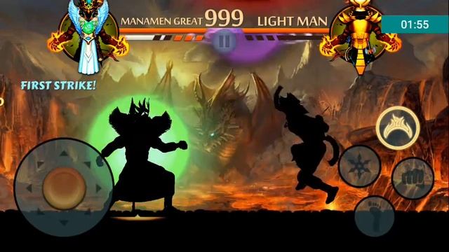 Shadow fight 2 бой против солнечного человека смотреть онлайн