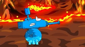 Снежок против Гибрида - Гладиаторские Бои - Мультики про танки