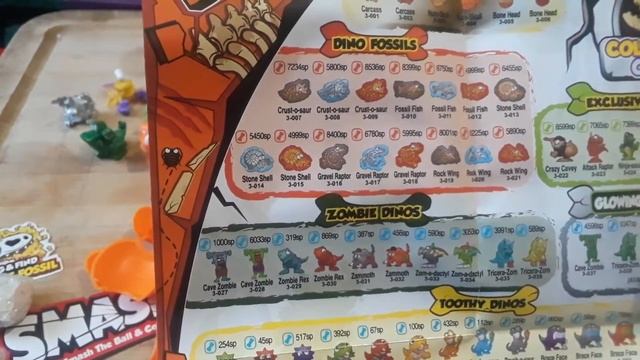 Unboxings Dino Smashers Series 3