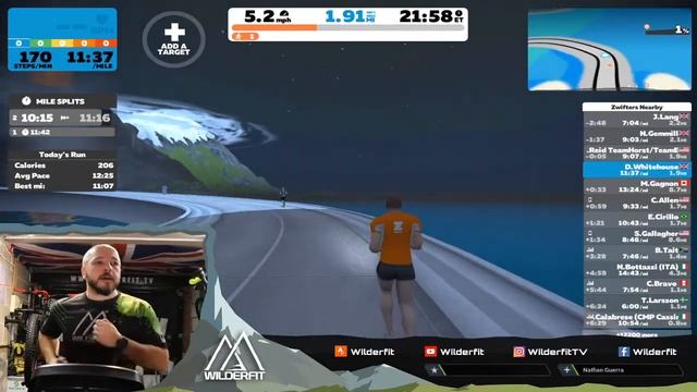 Zwift Run Pod set up & 8k test смотреть онлайн