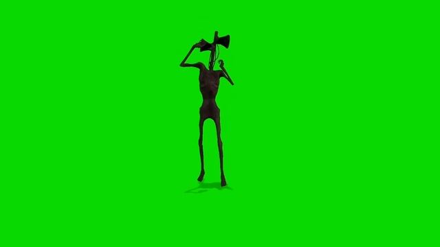 Siren Head Dances|Funny Green Screen