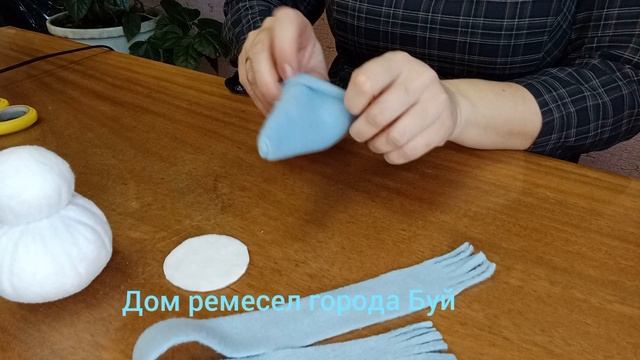 Мастер-класс "Снеговичок" смотреть онлайн
