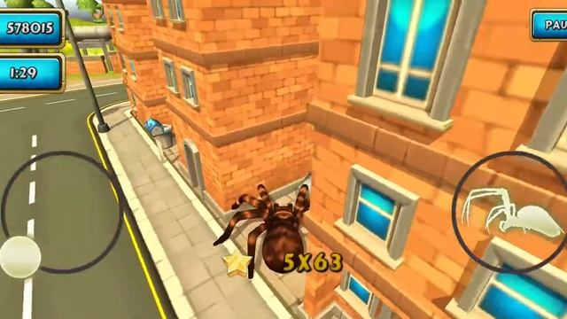 Spider Simulator: Amazing City #4 (TARANTULA) - Android/iOS Gameplay смотреть онлайн
