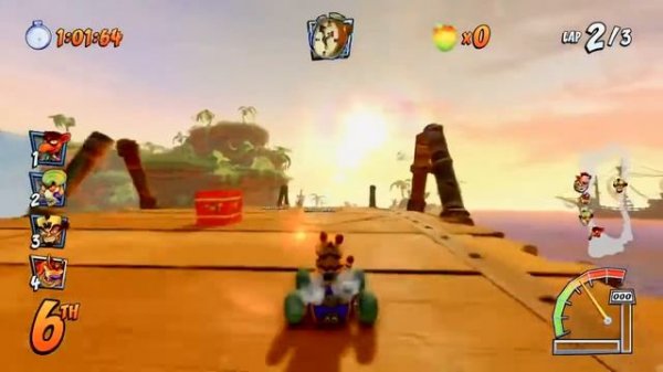 Crash Team Racing Nitro Fueled | ONLINE 2 | #6 | CTR Crash Cove (6/21/19) 5th