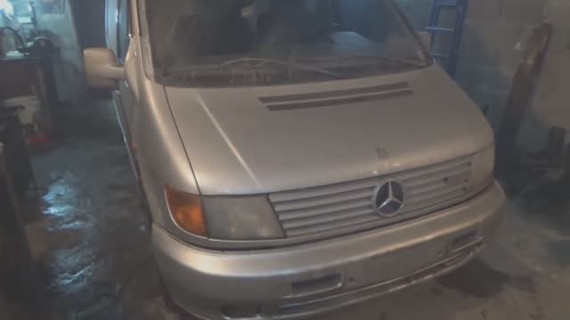 Восстановление Mercedes Vito. Разборка. Осмотр состояния