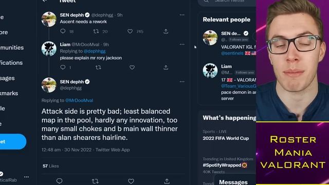 Chamber Nerf LEAKED, Sentinels Want Ascent OUT?! 😱 VALORANT News смотреть онлайн