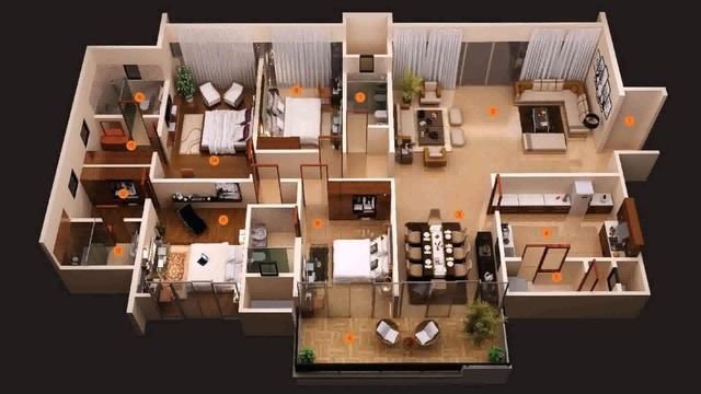 4 Bedroom House Floor Plans India - Gif Maker DaddyGif.com (see description) смотреть онлайн