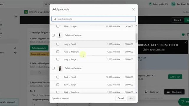 DISCOS | Smart BOGO Buy X Get Y - Shopify App - Campaign Buy X Get Y Creation смотреть онлайн