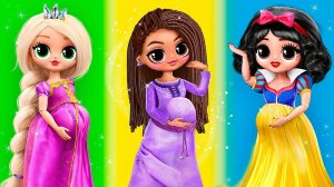 Заветное желание: Аша, Рапунцель и Белоснежка станут мамами! 30 идей для ЛОЛ