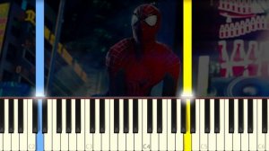 The Amazing Spider-Man 2 - Theme Song - EASY Piano tutorial