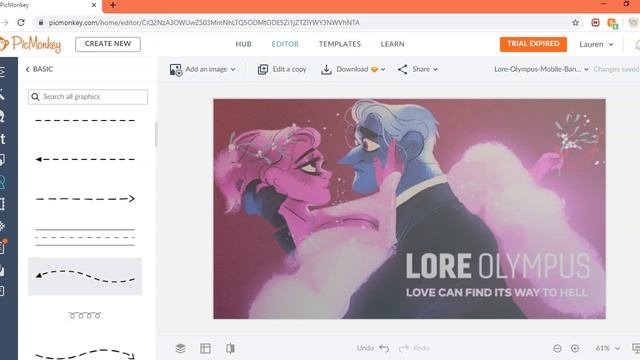 Watch me edit! Lore Olympus смотреть онлайн