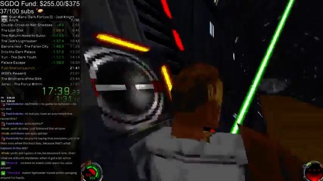 Star Wars: Dark Forces II - Jedi Knight Speedrun in 34:52 смотреть онлайн