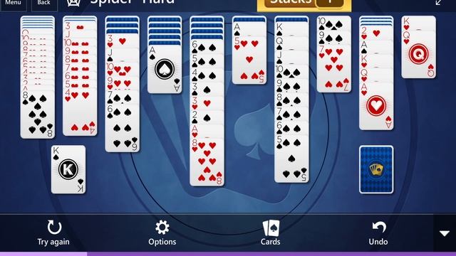 Microsoft Solitaire Collection: Spider - Hard - January 1, 2015 смотреть онлайн