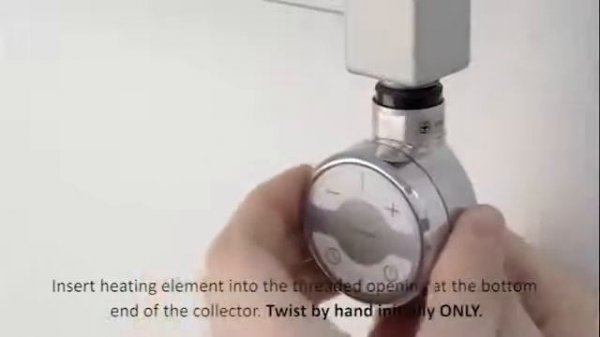 TERMA MOA Thermostatic Heating Element Installation