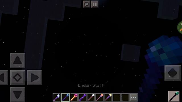 Мод из MCPE. посохи в Майнкрафте. смотреть онлайн
