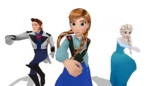 [MMD] Bad Romance - Lady Gaga  x Frozen