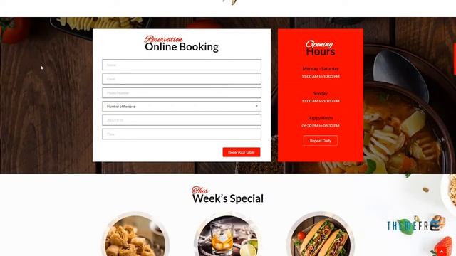 JD Restaurant - Responsive Joomla Restaurant Template Shaun Ca смотреть онлайн