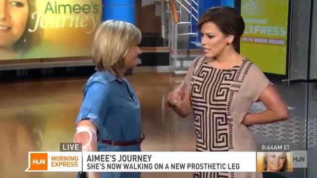 Aimee Copeland, on her own two feet смотреть онлайн