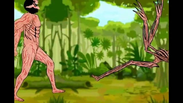 Titan Eren vs Siren Head (2) смотреть онлайн