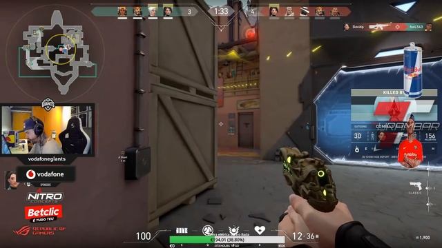 FOX JOGA VALORANT CONTRA SCREAM (IBERIAN TEAM VS TEAM BENELUX) смотреть онлайн