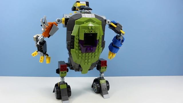 Teenage Mutant Ninja Turtles MEGA BLOKS Transforming Turtle Mech With Mikey