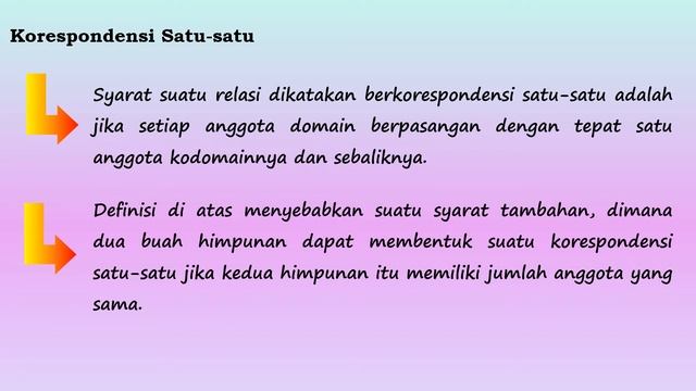 MATEMATIKA KLS 8 RELASI DAN FUNGSI 4 смотреть онлайн