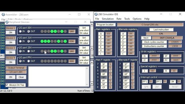 Part XIII of programming the Intel 8080, 8085 and Zilog Z80 in Assembler смотреть онлайн