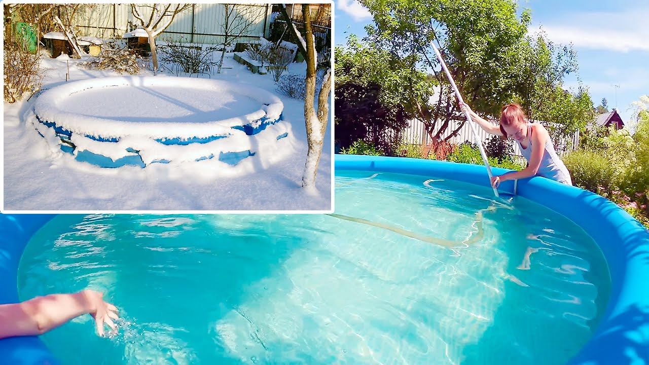 УХОД ЗА БАССЕЙНОМ INTEX Очистка воды