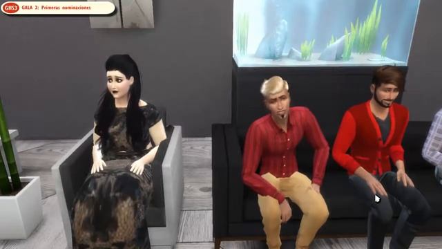 Gran Hermano Sims 3 - Gala 2 - 1º Nominados y resumen semanal смотреть онлайн