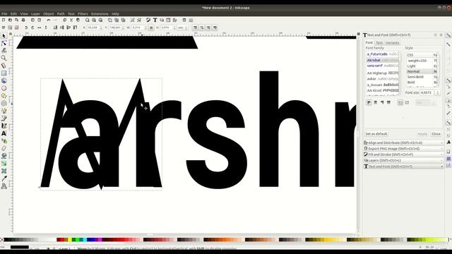 Speed Art Inkscape: Travel company logo смотреть онлайн