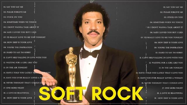 Rod Stewart, Phil Collins, Scorpions,Lionel Richie, Air Supply - Soft Rock Hits 80s 90s Full Album смотреть онлайн
