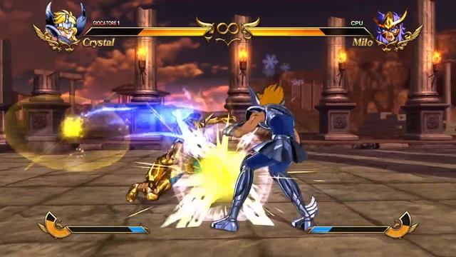 Saint Seiya: Soldiers' Soul Sirio vs Milo ( Scorpion) смотреть онлайн