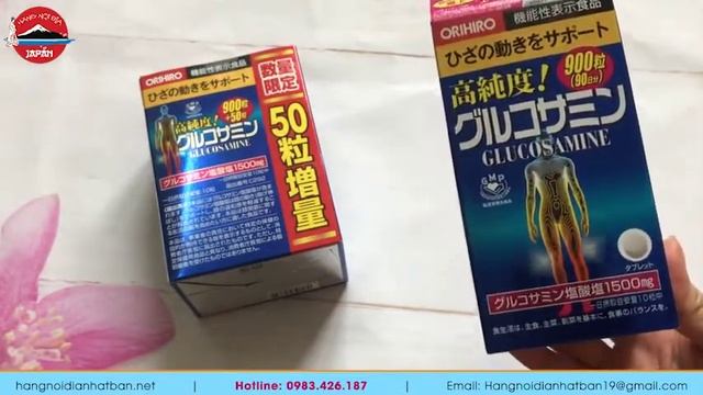 Review Viên Xương Khớp Glucosamine Orihiro 900 viên Nhật Bản ✅ 100% Chính Hãng смотреть онлайн
